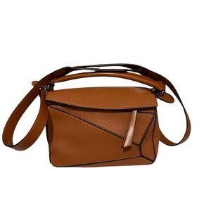 Unbranded Brown Leather shoulder Bag